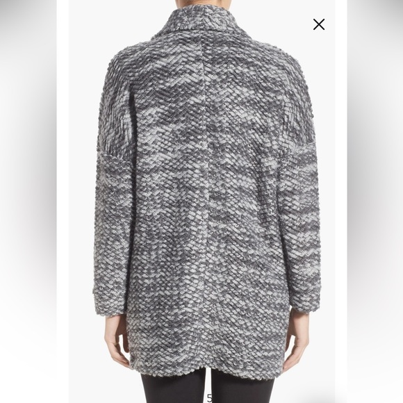 NORDSTROM Wool Blend Sweater Coat - Picture 4 of 10